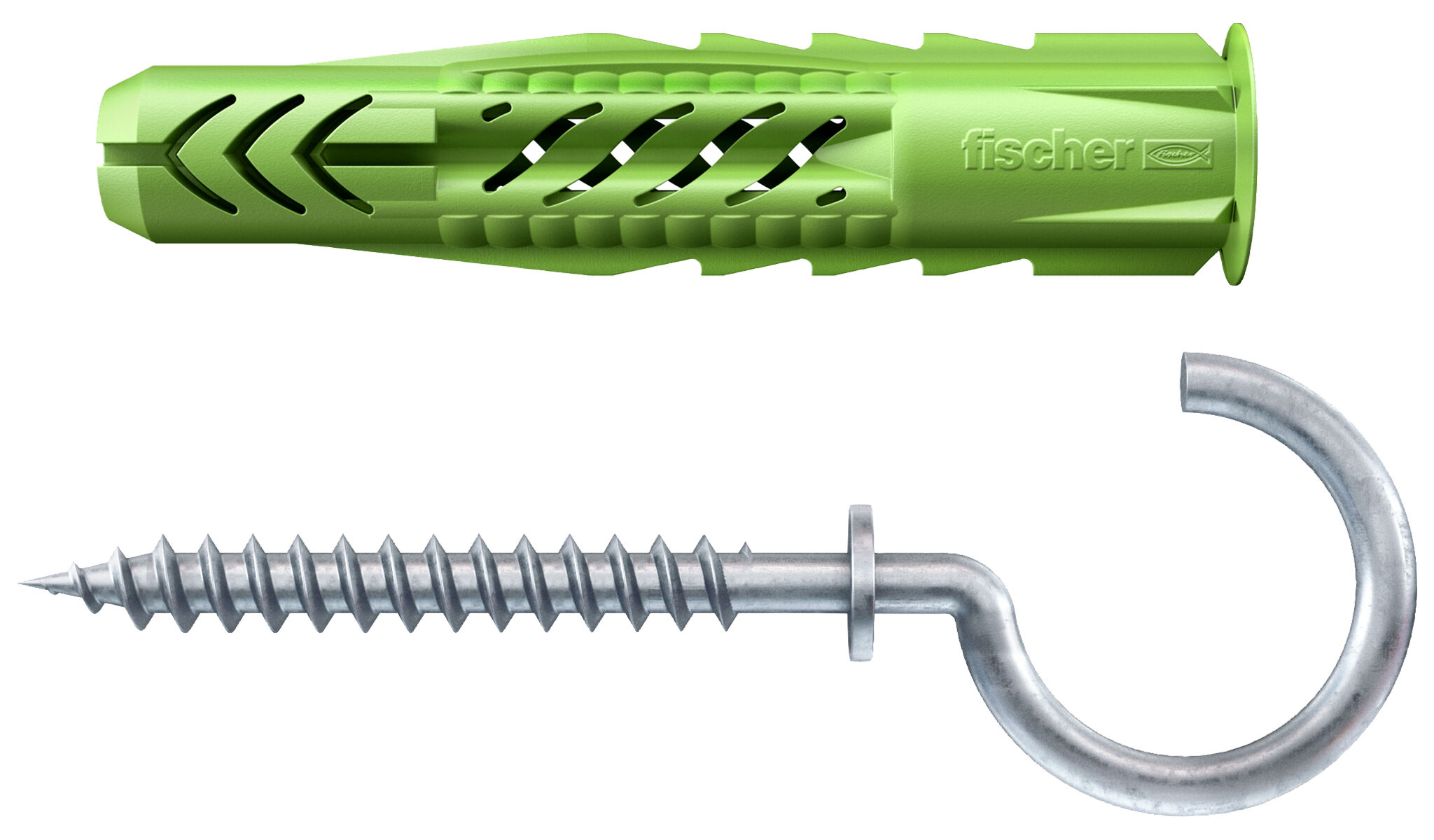 Foster Sylvers シュリンク fischer Universal plug UX Green 8 x 50 R RH with rim, round